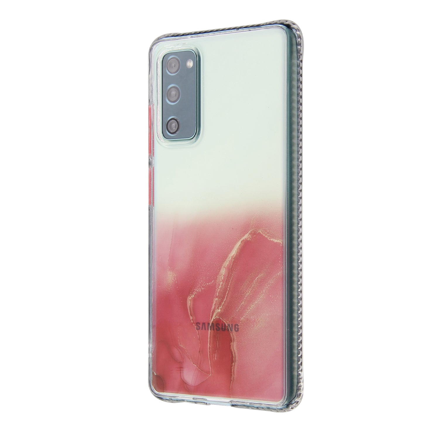 TPU + Acylic Marble Pattern Printing Phone Cover Case for Samsung Galaxy S20 FE/S20 Fan Edition/S20 FE 5G/S20 Fan Edition 5G/S20 Lite - Red TPU + Acylic Marble Pattern Printing Phone Cover Case for Samsung Galaxy S20 FE/S20 Fan Edition/S20 FE 5G/S20 Fan Edition 5G/S20 Lite - Red